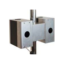 Polycom 3- 2-way Powered Monitor speak E rfor Utility Cart 500.
