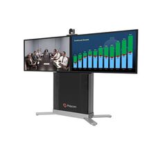 Polycom Group 500 Dual 65" Display Media Center - 2RT65