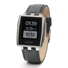 Pebble Steel Smartwatch (Brushed Stainless)