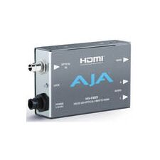 AJA HI5FIBER HD/SD-SDI Over Fiber To HDMI Video and Audio Mini-Converter