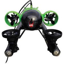 Aquabotix HydroView PRO SLE Mini Underwater ROV with Live Video (Battery Power, Lime Green and Black)