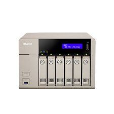 Qnap Affordable 10 Gbe-Ready Golden Cloud Turbo vNAS (TVS-663-8G-US)