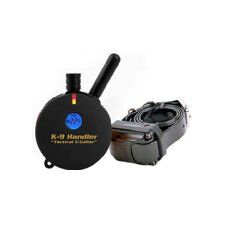 K9-400TS K9 Handler E-Collar 3/4 Mile Remote Dog Trainer on 24" BUNGEE COllar
