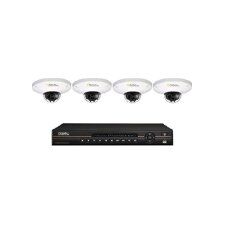 Qsee QC838-4CU-2 8ch Nvr 4 3mp Dome Cam 2tb Hdd Bndl