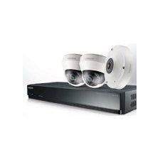 Samsung Camera Kit IP 4CH/3CAM 5MP Fisheye Kit with 1TB NVR