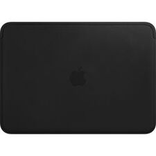 Apple Leather Sleeve for 12" MacBook (Black)