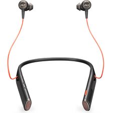 Plantronics Voyager 6200 UC Bluetooth Neckband Headset with USB Type-C Adapter (Black)