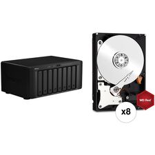 Synology DiskStation 48TB DS1819+ 8-Bay NAS Enclosure Kit with WD NAS Drives (8 x 6TB)