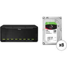 Drobo B810i 32TB 8-Bay iSCSI SAN Enclosure Kit with Seagate NAS Drives (8 x 4TB)