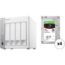 Top ponuda QNAP TS-431P 16TB 4-Bay NAS Enclosure Kit with Seagate NAS Drives (4 x 4TB) - LaptopPlaza uvoz i distribucija laptopova, projektora i druge IT opreme