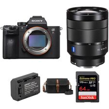 Sony Alpha a7R III Mirrorless Digital Camera with 24-70mm f/4 Lens and Accessories Kit