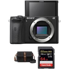 Top ponuda Sony Alpha a6600 Mirrorless Digital Camera Body with Accessories Kit - LaptopPlaza uvoz i distribucija laptopova, projektora i druge IT opreme