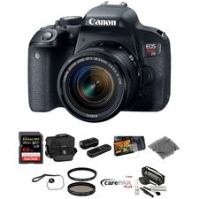 Top ponuda Canon EOS Rebel T7i DSLR Camera with 18-55mm Lens Deluxe Kit - LaptopPlaza uvoz i distribucija laptopova, projektora i druge IT opreme