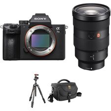 Top ponuda Sony Alpha a7 III Mirrorless Digital Camera with 24-70mm f/2.8 Lens and Tripod Kit - LaptopPlaza uvoz i distribucija laptopova, projektora i druge IT opreme