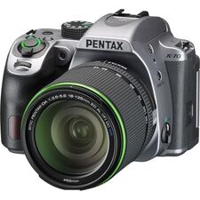 Pentax K-70 DSLR Camera with 18-135mm Lens (Silver)