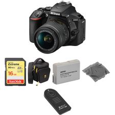 Top ponuda Nikon D5600 DSLR Camera with 18-55mm Lens Basic Kit - LaptopPlaza uvoz i distribucija laptopova, projektora i druge IT opreme