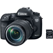 Top ponuda Canon EOS 7D Mark II DSLR Camera with 18-135mm f/3.5-5.6 IS USM Lens & W-E1 Wi-Fi Adapter - LaptopPlaza uvoz i distribucija laptopova, projektora i druge IT opreme
