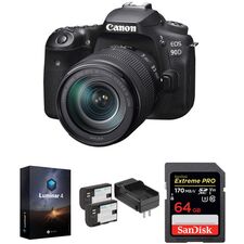 Top ponuda Canon EOS 90D DSLR Camera with 18-135mm Lens and Software Kit - LaptopPlaza uvoz i distribucija laptopova, projektora i druge IT opreme