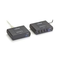 Black Box KVM-over-IP Switchable EXT RX - LAN, (4) USB A, (1) RJ45, 4-Port