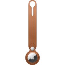 Apple AirTag Leather Loop (Saddle Brown)