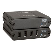 Black Box KVM-over-IP Switchable Extender Kit - LAN, 4-Port, 100m