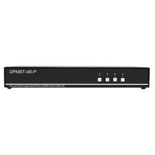 SmartAVI 4 Port Secure KVM DP MST with Dual 4K HDMI Out and CAC support