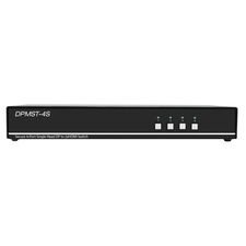 SmartAVI 4 Port Secure MST DP KVM with Dual 4K HDMI Out