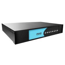 SmartAVI 8-Port Single-head Secure Pro DVI-I KVM Switch with KB/Mouse USB emulation and CAC port - Lockheed Martin Variant with custom rack ears