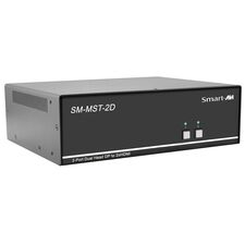 SmartAVI 2 Port KVM MST with Dual 4K HDMI Out