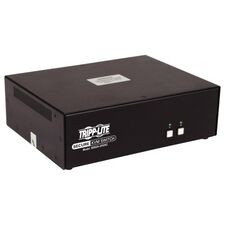 Tripp Lite 2-Port Dual-Monitor Secure KVM Switch, HDMI - 4K, NIAP PP3.0, Audio, TAA