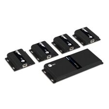 Siig 1x4 HDMI Splitter HDbitT over IP Extender Kit - 120m