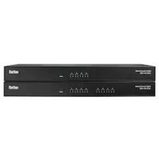 Raritan Dual-monitor MasterConsole Digital CAT5 KVM Switch, 4-port, one user, DVI+USB+Audio console