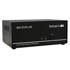 SmartAVI 2-Port DVI-I Dual Link KVM Switch