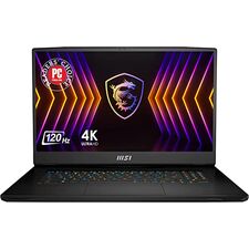 MSI TITAN GT77 17.3  inch UHD 120Hz Gaming Laptop Intel Core i7-12800HX RTX3080TI 32GBDDR5 1TB NVMe SSD Win11PRO