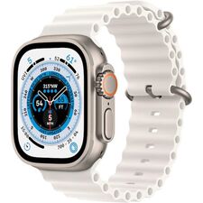 Top ponuda Apple Watch Ultra (GPS + Cellular) 49mm Titanium Case with White Ocean Band - Titanium - LaptopPlaza uvoz i distribucija laptopova, projektora i druge IT opreme