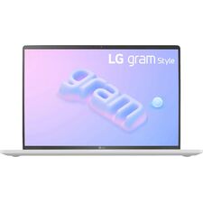 LG - gram Style 14” Laptop - Intel Evo Platform 13th Gen Intel Core i7 with 16GB RAM - 512GB NVMe SSD - White