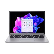 Acer - Swift Go 14 - 14" 1920 x 1200 Touch Ultra-Thin Laptop – Intel Evo - Intel i7-13700H - 16GB LPDDR5 – 512GB PCIe Gen 4 SSD - Pure Silver SFG14-71T-71SZ
