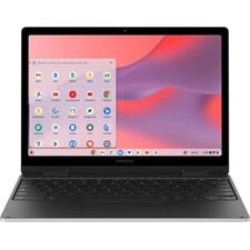 Samsung - Galaxy Chromebook 2 360 12.4" LED 2-in-1 Touch Screen Laptop - Intel Celeron- 4GB Memory -Intel UHD Graphics- 128GB - Silver