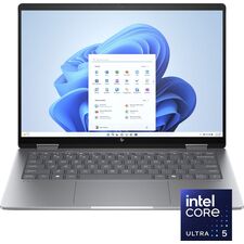 HP - Envy 2-in-1 14" Wide Ultra XGA Touch-Screen Laptop - Intel Core Ultra 5 - 16GB Memory - 512GB SSD - Meteor Silver