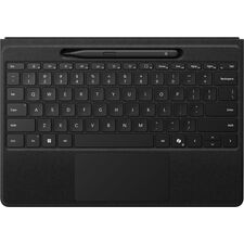Microsoft - Surface Slim Pen (2nd Edition) and Pro Flex Keyboard for Pro (11th Edition), Pro 9, Pro 8 - Black