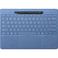 Microsoft - Surface Slim Pen (2nd Edition) and Pro Flex Keyboard for Pro (11th Edition), Pro 9, Pro 8 - Sapphire