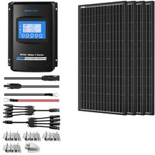 ACOPower 400W Monocrystalline Solar Panel RV Kit with 40A MPPT Charge Controller