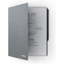 reMarkable Book Folio – Official reMarkable 2 Folio | Slim, Protective Book Folio for reMarkable 2 in Grey Polymer Weave | Stylish Protection for Your reMarkable 2 Tablet