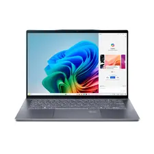 Acer - Swift 14 AI - Copilot+ PC - 14.5" 2.5K 120Hz Touch-Screen – Snapdragon X Elite – 16GB Memory – 1TB SSD - Steel Gray