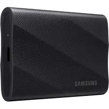 Samsung - T9 Portable SSD 4TB, Up to 2,000MB/s, USB 3.2 Gen2 - Black