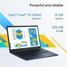 ASUS - Vivobook 14 14" FHD Laptop - Intel Core i5 - 12GB Memory - 256GB SSD - Quiet Blue