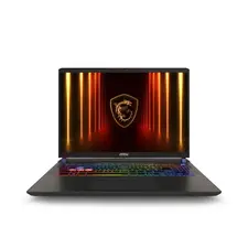 MSI - 18" Gaming Laptop 2560 x 1600 (QHD+) - AMD Ryzen 9 9955HX with 32GB Memory - GeForce RTX 5070 Ti - 2 TB SSD - Cosmo Gray, Gray