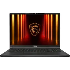 MSI - Stealth A16 AI+ - Copilot+PC- 16" 240Hz QHD+ OLED Ultra Thin Gaming Laptop - AMD Ryzen AI R9-365- 32GB -RTX 5080-1TB SSD - Core Black