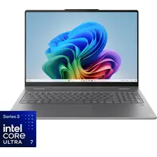 Lenovo - Yoga 7i 2-in-1 16" 2K LCD Touchscreen Laptop - Intel Core Ultra 7 355 2026 - 16GB Memory - 512GB Storage - Luna Grey