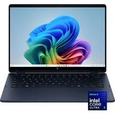 HP - OmniBook X Flip 2-in-1 14" 2K Touchscreen Laptop - Intel Core Ultra 5 - 16GB Memory - 512GB SSD - Atmospheric Blue